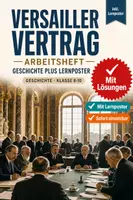 Vorschau - Unterrichtsreihen - Versailler Vertrag Arbeitsheft Geschichte PLUS Lernposter - Deckblatt