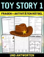 Vorschau - Stundenentwürfe - Film: "Toy Story 1 - (1995)" Fragen + Aktivitäten Rätsel + und Antworten. - Deckblatt