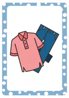 Vorschau - Bildkarten - CLOTHES - Bildkarten zum Thema "clothes" - Deckblatt