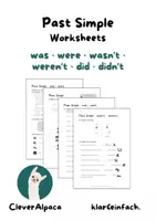 Vorschau - Arbeitsblätter - Materialpaket PAST SIMPLE · Englisch · 5. Klasse - Seite 1