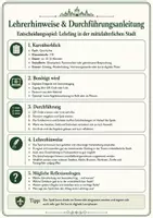 Vorschau - Interaktives Material - Mittelalter digital erleben - Kostenloses Entscheidungsspiel zur Stadt im Mittelalter - Seite 1