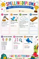 Voorbeeld - Spellingdiploma groep 3 & 4 | Staal - Pagina 2