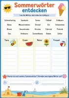 Vorschau - Unterrichtsreihen - Sommerheft Grundschule Klasse 2 | Kreatives Ferienheft - Seite 2