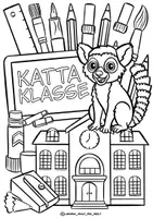 Vorschau - Arbeitsblätter - Klassentier Materialpaket "Katta" / Kattaklasse (inkl. Clipart!) - Seite 2
