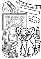 Vorschau - Arbeitsblätter - Klassentier Materialpaket "Katta" / Kattaklasse (inkl. Clipart!) - Seite 3