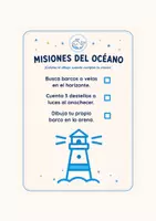 Vista previa - Hojas de trabajo - Pack Pasaportes del Explorador (Océano y Campo) - página 3