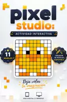 Vista previa - Juegos / Gamificación - ¡Pixel Art Studio: Actividad Interactiva! - Portada