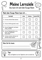 Vorschau - Stationenlernen - Wörtliche Rede | Escape Room - Seite 2