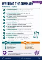 Vorschau - Arbeitsblätter - Writing a Summary (Method Sheet & Language Support / EF -
Q1 - Q2) - Seite 3