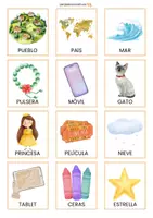 Vista previa - Hojas de trabajo - NOMBRES PROPIOS O COMUNES (CAST) - petjadescreatives - página 3