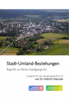 Vorschau - Arbeitsblätter - Stadt-Umland-Beziehungen - Material und Unterricht - Deckblatt