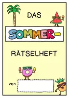 Vorschau - Arbeitsblätter - Rätselheft Sommer 16 Rätsel Klasse 2-3 Deutsch Konzentration Mathe Ferienheft - Seite 2