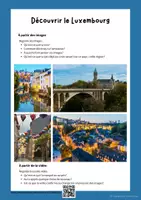 Vorschau - Unterrichtsreihen - Découvrir le Luxembourg | Le monde francophone - Seite 1