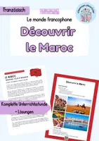 Vorschau - Unterrichtsreihen - Découvrir le Maroc | Le monde francophone - Deckblatt
