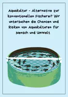 Vorschau - Arbeitsblätter - Materialpakt: Aquakultur vs. Konventionelle Fischerei - Deckblatt