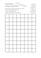 Vorschau - Fördermaterial/Inklusion - Rechenstäbchen Vorlage zum Ausschneiden - Seite 1