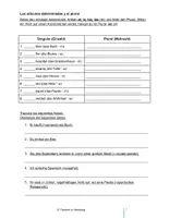 Vorschau - Arbeitsblätter - Spanisch Grammatik A1: Artikel, Substantive & 21 Übungen + Lösungen - Seite 2