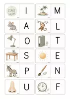 Vorschau - Arbeitsblätter - Laut-Domino, Erstlesen, Klasse 1, Phonologische Bewusstheit - Seite 2