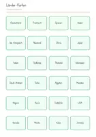 Vorschau - Quiz - Flaggen-Paarspiel & Zuordnung - Druckvorlage - Seite 2