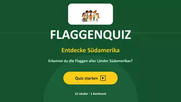 Vorschau - Quiz - Flaggenquiz Südamerika - Interaktiv - Seite 1