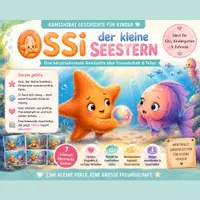 Vorschau - Bildkarten - Kamishibai Teilen lernen Kindergarten | Ossi der kleine Seestern | Bildkartengeschichte Gefühle Freundschaft Kita - Seite 1