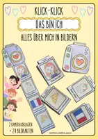Vorschau - Mal- und Bastelvorlagen - Das bin ich - Alles über mich in Bildern - Deckblatt