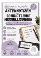 Vorschau - Anderer Materialtyp - Referendare ausbilden: Aktennotizen und Missbilligungen - Deckblatt