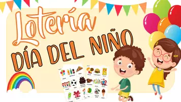 Vista previa - Manualidades / Dibujos para colorear - LOTERIA DEL DIA DEL NIÑO - Portada