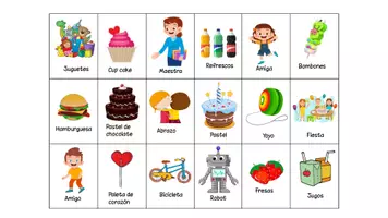 Vista previa - Manualidades / Dibujos para colorear - LOTERIA DEL DIA DEL NIÑO - página 2