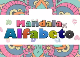 Vista previa - Manualidades / Dibujos para colorear - ALFABETO MANDALA - página 1