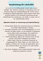 Vorschau - Arbeitsblätter - Schuljahresreflexion 5. Klasse (differenziert) - Seite 1