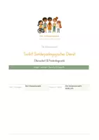Vorschau - Anderer Materialtyp - Mobiler Sonderpädagogischer Dienst - Elternarbeit & Förderdiagnostik - Deckblatt