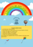 anteprima - Esercizi - Analisi grammaticale: L’arcobaleno dei nomi composti - Pagina di copertina