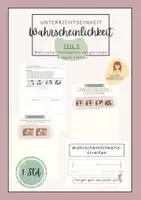 Vorschau - Arbeitsblätter - Wahrscheinlichkeit I Zufallsexperiment I Kugeln ziehen I Wahrscheinlichkeit vergleichen - Deckblatt
