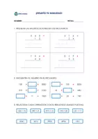 Vista previa - Hojas de trabajo - Ficha de Trabajo Multiplicación por 2 Cifras - 4to Primaria (Con Solucionario) - Portada