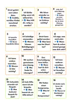 Vorschau - Stundenentwürfe - DAZ-Sprechdiktat Streit lösen 🤝 Konflikte friedlich lösen (32 Karten + 32 Sprechanlässe) - Seite 1