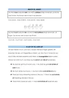 Vorschau - Arbeitsblätter - much many a lot of lots of - Quantifiers Merkblatt + Worksheet - Seite 1