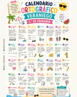 Vista previa - Hojas de trabajo - CALENDARIO ORTOGRÁFICO - página 3