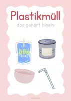 Vorschau - Poster - Schilder Müll Rest, Papier, Plastik - Seite 1