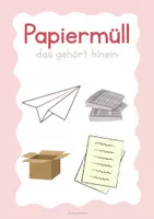 Vorschau - Poster - Schilder Müll Rest, Papier, Plastik - Seite 3