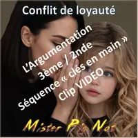 Aperçu - Cartes / Images - CLIP VIDEO - L’ARGUMENTATION - niveaux 3ème / 2nde CONFLIT DE LOYAUTE - Page de couverture
