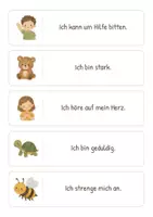 Vorschau - Poster - Mutmacher des Tages 🌈 50 Affirmationskarten für den Morgenkreis | tägliches Ritual für Selbstvertrauen | Grundschule Klasse 1 bis 4 (DaZ) - Seite 3