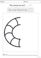 Vorschau - Arbeitsblätter - think outside the box Sommer - Das ist kein... Weitermalbild - Seite 3