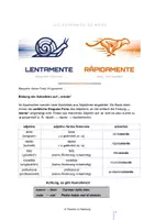 Vorschau - Arbeitsblätter - Spanische Grammatik: Los adverbios + Lösungen - Deckblatt