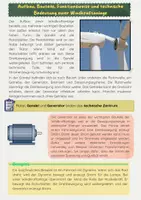 Vorschau - Arbeitsblätter - Windkraftanlage Aufbau: Funktion, Rotor & Generator - Seite 2