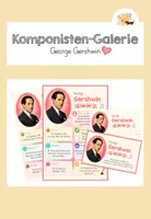 Vorschau - Poster - Komponisten-Steckbrief & Poster: George Gershwin - Deckblatt
