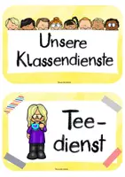 Vorschau - Poster - Klassendienste für die Grundschule - Seite 2