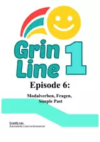Vorschau - Arbeitsblätter - Green Line 1 – Unit 6: Grammatik&Übungen(erg. Lernmaterial) - Deckblatt