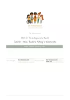 Vorschau - Anderer Materialtyp - Förderdiagnostischer Bericht & sonderpädagogisches Gutachten - Aufbau, Bausteine & Beispiele - Deckblatt
