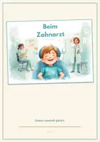 Vorschau - Arbeitsblätter - Beim Zahnarzt - Differenziertes Leseheft - Seite 2
